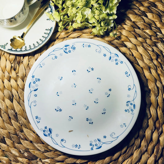 Vintage Corelle Provincial Blue - Luncheon Plates 8.5"- Set of 4