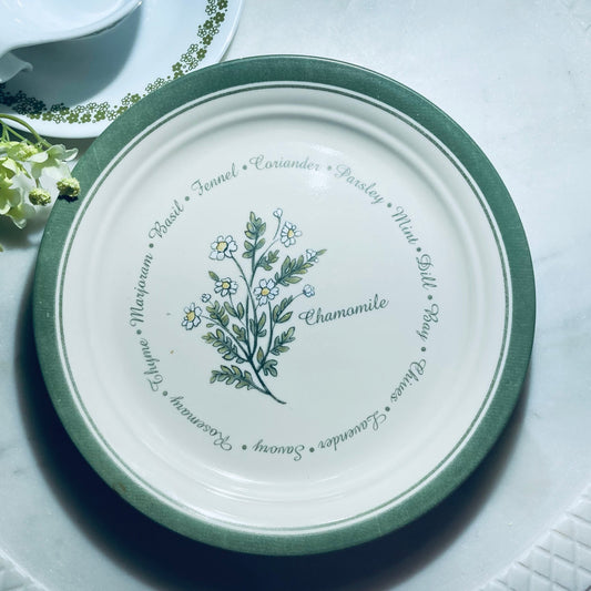 Vintage Corelle Thymeless - Luncheon Plates 8.5"- Set of 4
