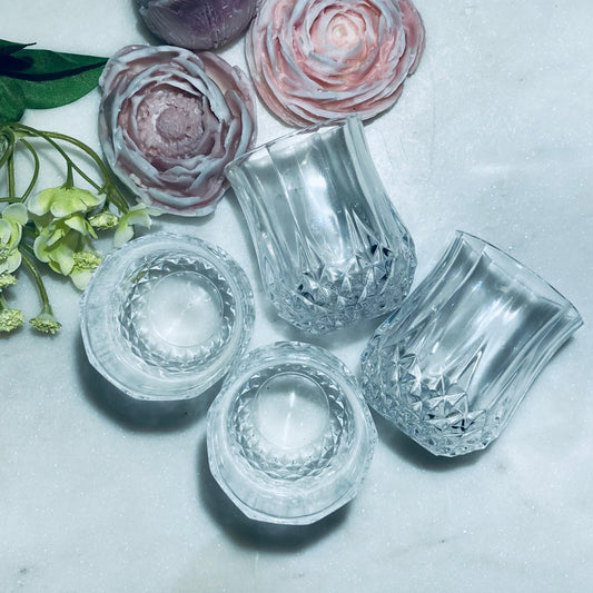 Vintage French Cristal D'Arques-Durand Liqueur Glasses, set of 4